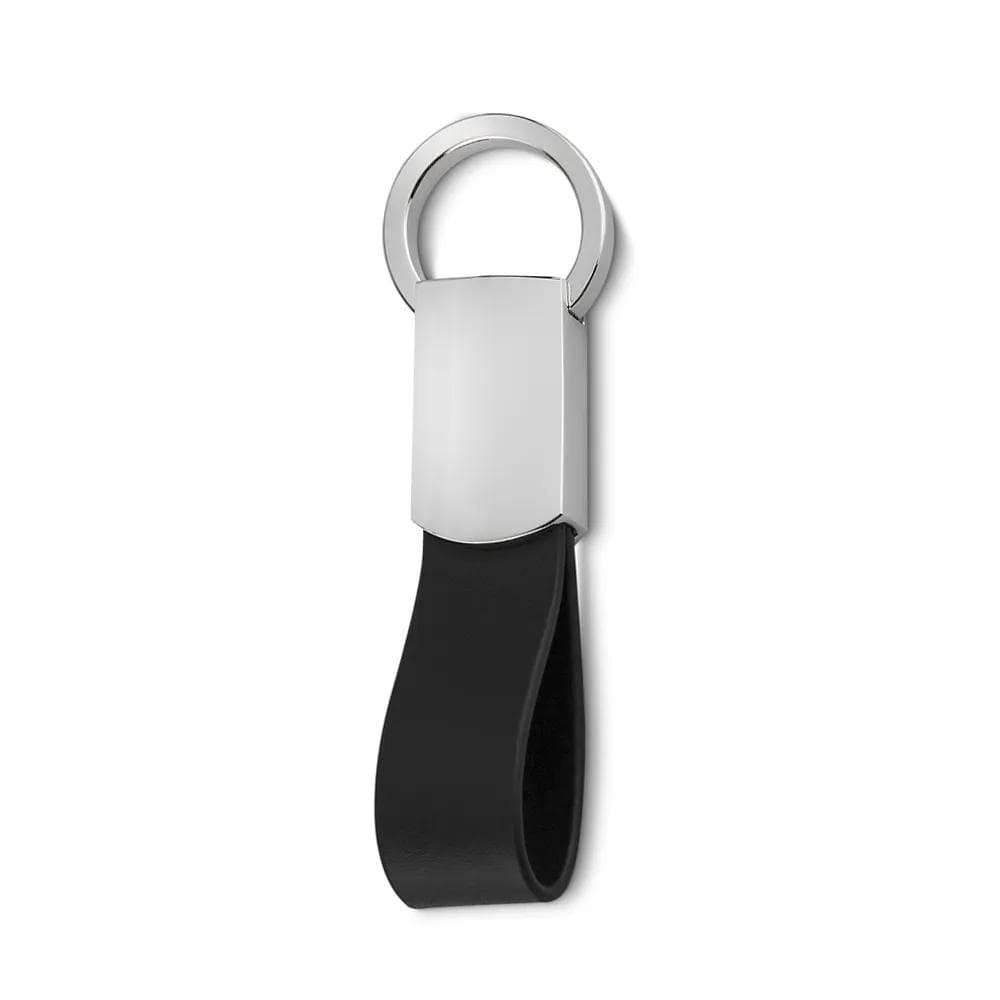 CHAVEIRO METAL C/ COURO | Chaveiros — Bella Criativa