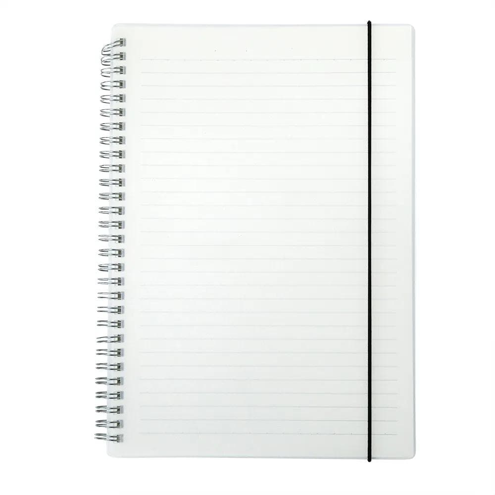 CADERNO COM CAPA PLÁSTICA | Cadernos — Bella Criativa
