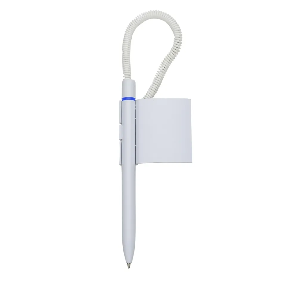 CANETA BALCÃO PLASTICA SUPORTE FORMATO QUADRADO