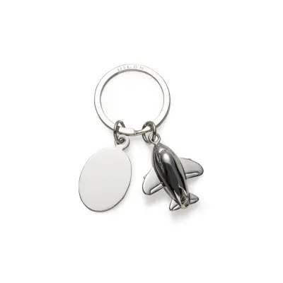 CHAVEIRO METAL AVIÃO C/ PLACA | Chaveiros — Bella Criativa