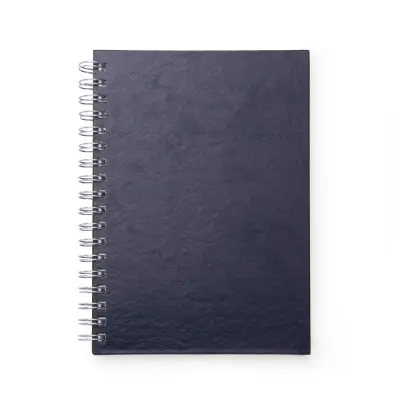 CADERNO C/ CAPA DE COURO SINTÉTICO 17 X 24CM | Cadernos — Bella Criativa