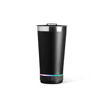 COPO TÉRMICO 400ML COM CAIXA DE SOM | Copos — Bella Criativa