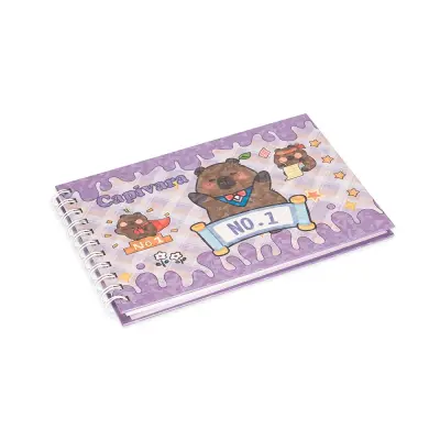 CADERNO PARA COLORIR CAPIVARA | Cadernos — Bella Criativa